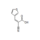 (Z)-2-Cyano-3-(thiophen-3-yl)acrylic Acid