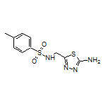 N-[(5-Amino-1,3,4-thiadiazol-2-yl)methyl]-4-methylbenzenesulfonamide