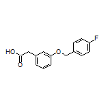 2-[3-[(4-Fluorobenzyl)oxy]phenyl]acetic Acid