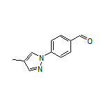 4-(4-Methyl-1H-pyrazol-1-yl)benzaldehyde