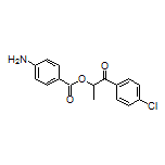 1-(4-Chlorophenyl)-1-oxopropan-2-yl 4-Aminobenzoate