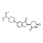 (S)-3-[6-[4-(Dimethoxymethyl)-1-piperidyl]-1-oxoisoindolin-2-yl]piperidine-2,6-dione