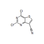 2,4-Dichlorothieno[3,2-d]pyrimidine-7-carbonitrile