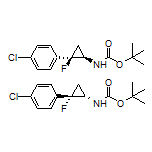 rel-(1R,2R)-N-Boc-2-(4-chlorophenyl)-2-fluorocyclopropanamine