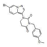 1-(6-Bromopyrazolo[1,5-a]pyridin-3-yl)-3-(4-methoxybenzyl)dihydropyrimidine-2,4(1H,3H)-dione