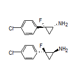 rel-(1R,2R)-2-(4-Chlorophenyl)-2-fluorocyclopropanamine