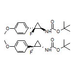 rel-(1R,2R)-N-Boc-2-Fluoro-2-(4-methoxyphenyl)cyclopropanamine