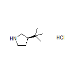 (R)-3-(tert-Butyl)pyrrolidine Hydrochloride