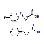 rel-(1R,2R)-2-Fluoro-2-(4-fluorophenyl)cyclopropanecarboxylic Acid