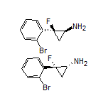 rel-(1S,2S)-2-(2-Bromophenyl)-2-fluorocyclopropanamine