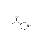 1-(1-Methylpyrrolidin-3-yl)ethanethiol