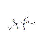 Diethyl [(Cyclopropylsulfonyl)methyl]phosphonate