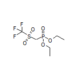 Diethyl [[(Trifluoromethyl)sulfonyl]methyl]phosphonate