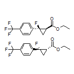 Ethyl rel-(1R,2R)-2-Fluoro-2-[4-(trifluoromethyl)phenyl]cyclopropanecarboxylate