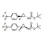 rel-(1S,2S)-N-Boc-2-fluoro-2-[4-(trifluoromethyl)phenyl]cyclopropanamine