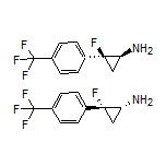 rel-(1S,2S)-2-Fluoro-2-[4-(trifluoromethyl)phenyl]cyclopropanamine