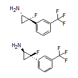 rel-(1S,2S)-2-Fluoro-2-[3-(trifluoromethyl)phenyl]cyclopropanamine