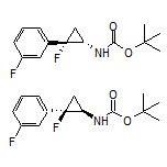 rel-(1S,2S)-N-Boc-2-fluoro-2-(3-fluorophenyl)cyclopropanamine