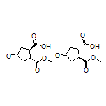 trans-2-(Methoxycarbonyl)-4-oxocyclopentanecarboxylic Acid
