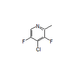 4-Chloro-3,5-difluoro-2-methylpyridine