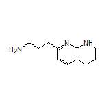 3-(5,6,7,8-Tetrahydro-1,8-naphthyridin-2-yl)-1-propanamine