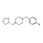 (S)-1-(4-Fluorobenzyl)-4-[(tetrahydrofuran-2-yl)methyl]piperazine
