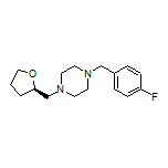 (R)-1-(4-Fluorobenzyl)-4-[(tetrahydrofuran-2-yl)methyl]piperazine