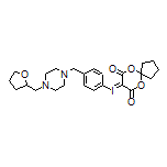 8-[[4-[[4-[(Tetrahydrofuran-2-yl)methyl]piperazin-1-yl]methyl]phenyl]-l3-iodaneylidene]-6,10-dioxaspiro[4.5]decane-7,9-dione