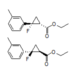 Ethyl rel-(1R,2R)-2-Fluoro-2-(m-tolyl)cyclopropanecarboxylate