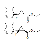 Ethyl rel-(1R,2R)-2-(2,3-Dimethylphenyl)-2-fluorocyclopropanecarboxylate