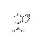 2-Methyl-7-azaindole-4-boronic Acid
