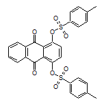 9,10-Dioxo-9,10-dihydroanthracene-1,4-diyl Bis(4-methylbenzenesulfonate)