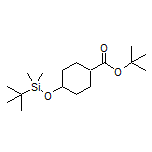 tert-Butyl 4-[(tert-Butyldimethylsilyl)oxy]cyclohexane-1-carboxylate