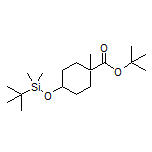tert-Butyl 4-[(tert-Butyldimethylsilyl)oxy]-1-methylcyclohexane-1-carboxylate