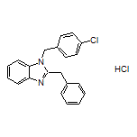 2-Benzyl-1-(4-chlorobenzyl)-1H-benzo[d]imidazole Hydrochloride