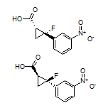 rel-(1R,2R)-2-Fluoro-2-(3-nitrophenyl)cyclopropanecarboxylic Acid