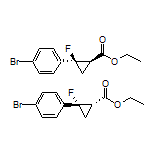 Ethyl rel-(1R,2R)-2-(4-Bromophenyl)-2-fluorocyclopropanecarboxylate