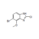 5-Bromo-2-chloro-4-methoxy-1H-benzo[d]imidazole