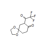 7-(2,2,2-Trifluoroacetyl)-1,4-dioxaspiro[4.5]decan-8-one