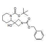 3-(1-Boc-piperidin-2-yl)-1-Cbz-azetidin-3-ol