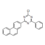 2-Chloro-4-(phenanthren-2-yl)-6-phenyl-1,3,5-triazine