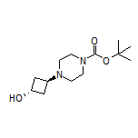 1-Boc-4-(trans-3-hydroxycyclobutyl)piperazine