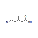 5-Bromo-3-methylpentanoic Acid