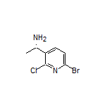 (S)-1-(6-Bromo-2-chloropyridin-3-yl)ethanamine
