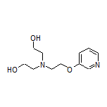 2,2’-[[2-(Pyridin-3-yloxy)ethyl]azanediyl]diethanol