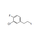 2-Chloro-1-fluoro-4-(2-iodoethyl)benzene