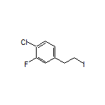 1-Chloro-2-fluoro-4-(2-iodoethyl)benzene