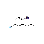 1-Bromo-4-chloro-2-(2-iodoethyl)benzene