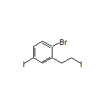 1-Bromo-4-iodo-2-(2-iodoethyl)benzene