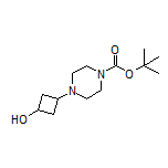 3-(4-Boc-piperazin-1-yl)cyclobutan-1-ol